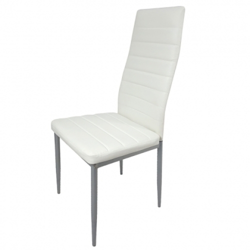 4 Piece Leather Dining Chairs - Lot 105