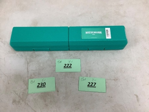 Wiesemann Toque Wrench - Lot 230