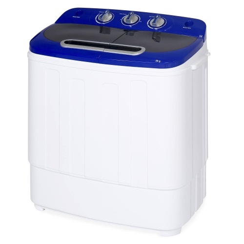 Best Choice Products Portable Compact Twin Tub Laundry Machine & Spin Cycle w/ Hose - Lot 238