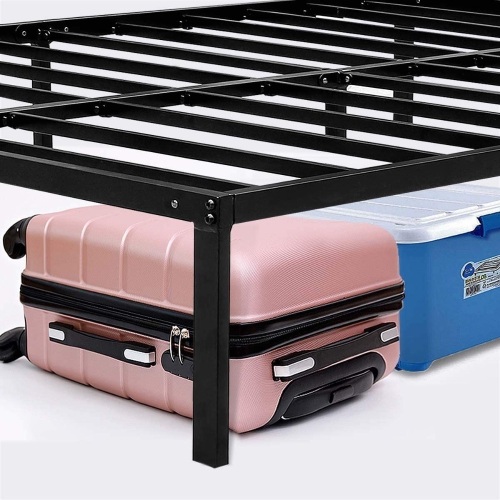 Haageep 14in Platform Steel Bed Frame - Lot 305