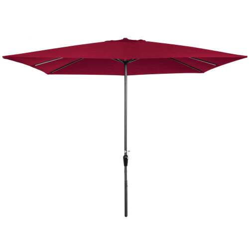 Rectangular Patio Umbrella w/ Easy Crank, UV-Resistant Fabric - Lot 268