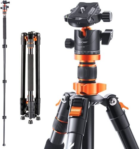 K&F Concept 78 inch Camera Tripod for DSLR - Lot 312