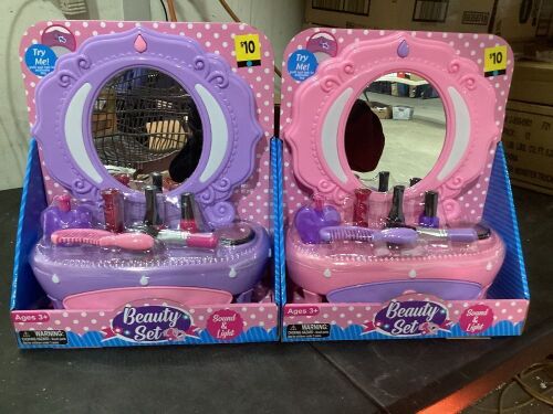 Case of (2) Light Up Vanity Toy Set - Lot 848