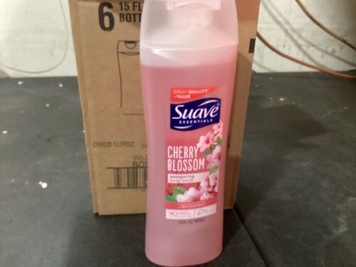 Case of (6) Suave Cherry Blossom Body Wash  - Lot 607