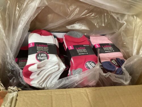 Case of Ladies Super Soft No Show Socks - Lot 577