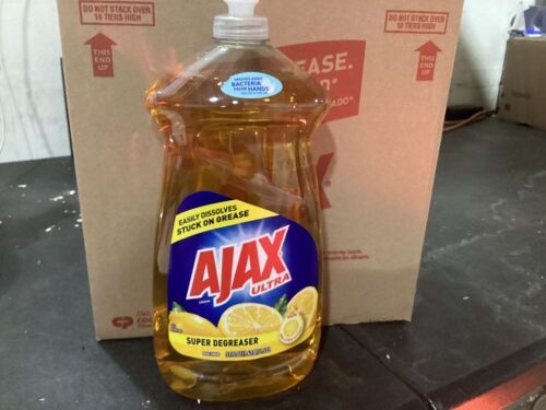 Case of (6) Ajax Ultra Super Degreaser Dishwashing Liquid - Lot 338