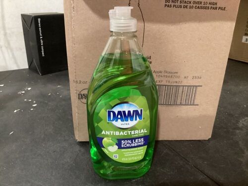 Case of (8) Dawn Ultra Antibacterial Hand Soap, Apple Blossom Scent  - Lot 578