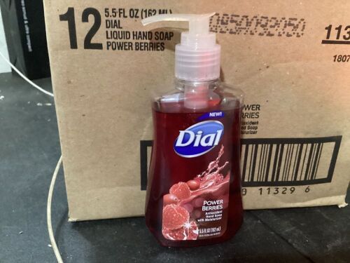 Case of (12) Dial Liquid Hand Soap, Power Berries  - Lot 945