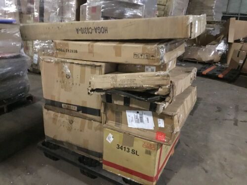 Pallet of E-Comm Return Furniture Parts  - Lot 918
