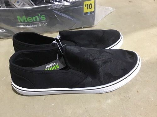 Men's Slip On Shoes, Sizes 8-12  - Lot 257