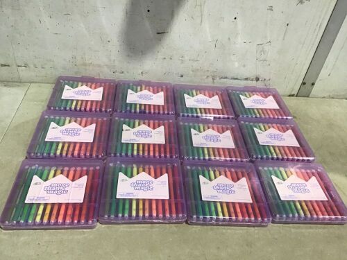 Lot of (12) More Than Magic Scented Felt Tip Pen Set  - Lot 265
