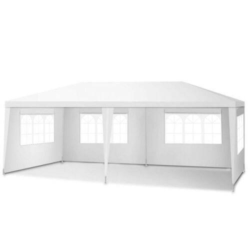 10' x 20' Canopy Tent Heavy Duty 4 Sidewalls w/Carry Bag - Lot 279