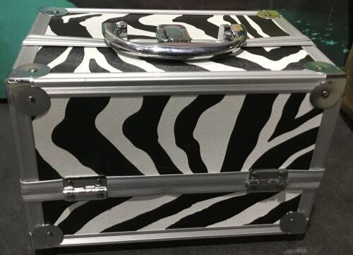 Zebra Stripe Makeup Box - Lot 399