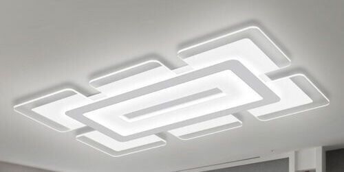 Modern Acrylic LED Ceiling Light - Lot 409
