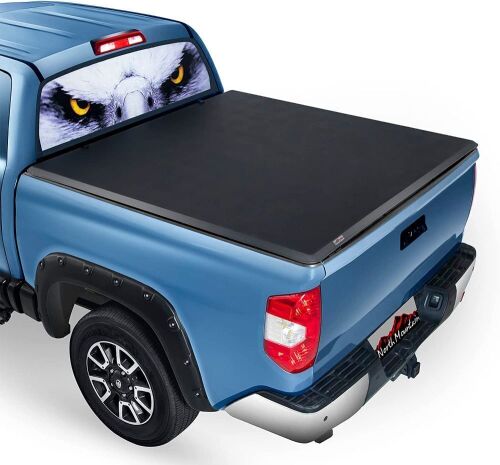 North Mountain Soft Roll Up Truck Tonneau Cover fits 2019-2023 Dodge Ram 1500 6.4ft Fleetside/Styleside Truck Bed - Lot 194