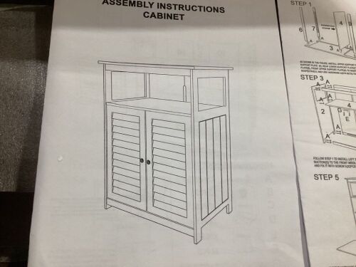 KingSo Storage Cabinet  - Lot 333