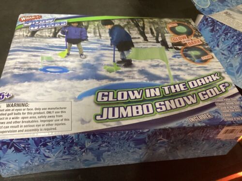 Lot of (2) Glow In The Dark Jumbo Snow Golf - Lot 834