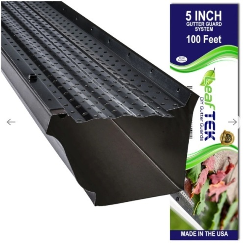 LeafTek DIY Gutter Guards, 5"x100' - Lot 15