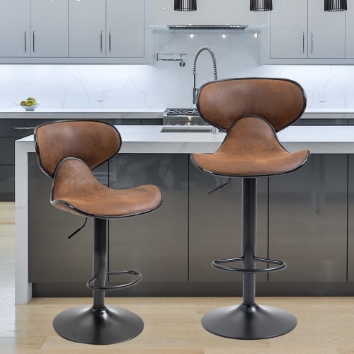 Set of 2 YASHFU Adjustable Bar Stools - Lot 86