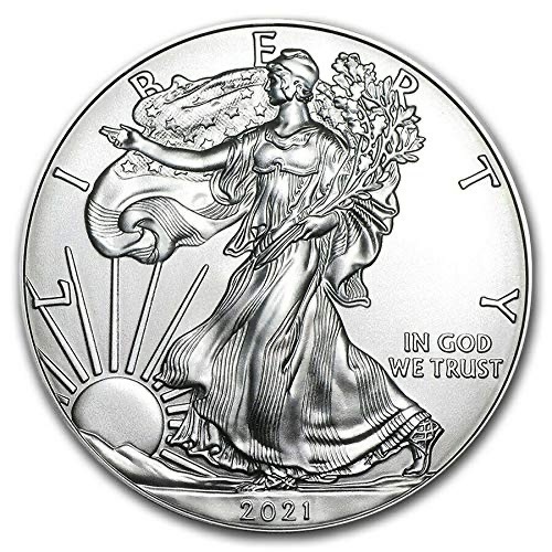 2021 American Eagle One Dollar Silver Coin 1 oz Fine Silver - Lot 165
