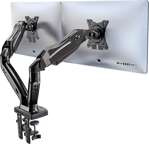 Adjustable Spring Dual Monitor Desk Mount - Lot 357