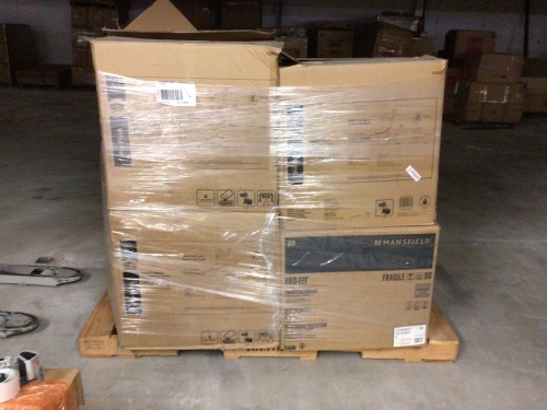 Uninspected Liquidation Customer Return Salvage Pallet-Bathroom Fixtures - Lot 369