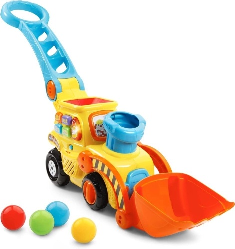 VTech Pop-a-Balls Push & Pop Bulldozer - Lot 393