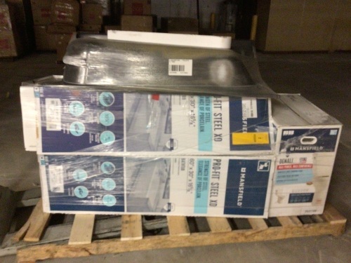 Uninspected Liquidation Customer Return Salvage Pallet-Bathroom Fixtures - Lot 480