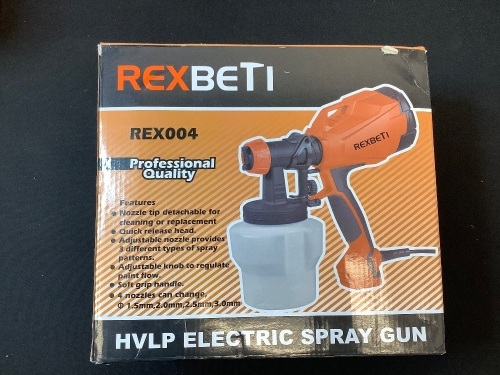 Rexbeti HVLP Electric Spray Gun - Lot 331
