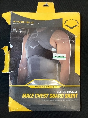Evoshield Male Chest Guard Only, S - Lot 326