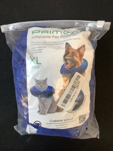 Inflatable Pet Collar, XL - Lot 376