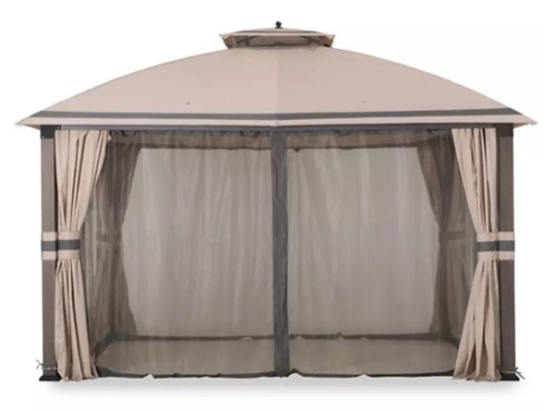 10' x 12' Asheville Soft Top Gazebo with Curtains - Lot 13A