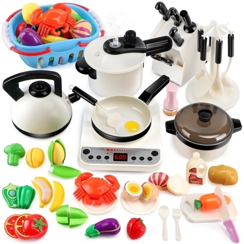 Kids Pretend Kitchen Toys Play Set - Lot 290
