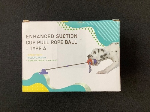 Enhanced Suction Cup Pull Rope Ball - Lot 436