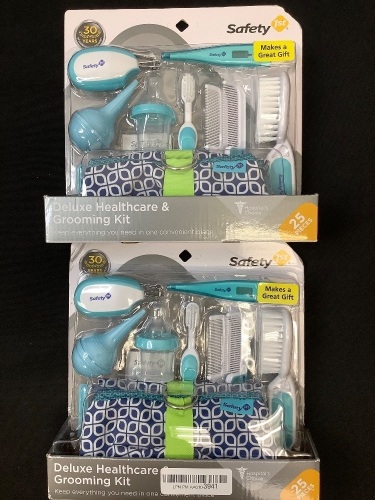 Lot of (2) Safety 1st Deluxe Baby Healthcare & Grooming Kits - Lot 342