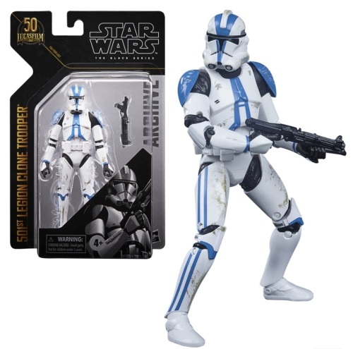 Star Wars The Black Series Archive 501st Legion Clone Trooper 6-Inch Action Figure - Lot 88