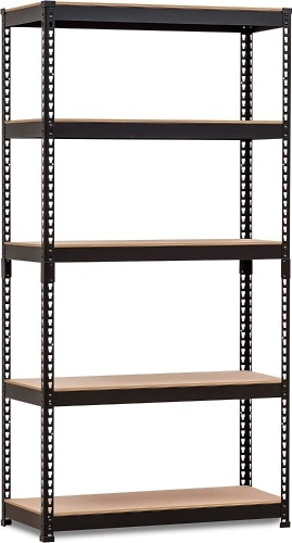 HOMEDANT 5-Tier Metal Shelving Unit - Lot 421