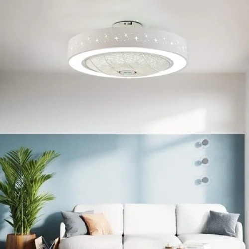 Ceiling Fan with LED Lights - Lot 454