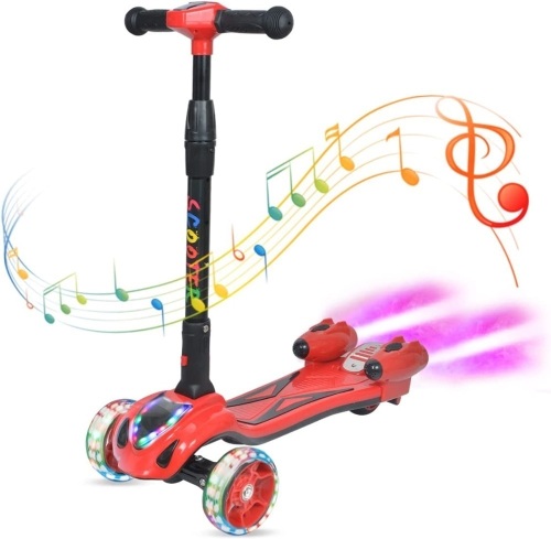 Toddler Scooter with Bluetooth Music Speaker - Lot 457