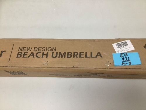 New Design Beach Umbrella - Lot 491
