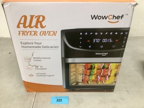 Wowchef Air Fryer Oven - Lot 494