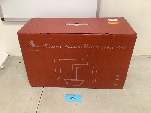 24-Piece Classic Square Dinnerware Set - Lot 540