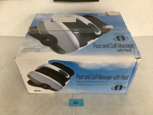 Cloud Foot and Calf Massager - Lot 555