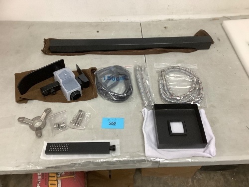 Free Standing Tub Faucet With Hand Shower - Lot 560