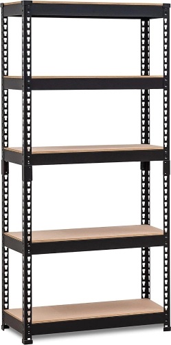 HOMEDANT 5-Tier Metal Shelving Unit - Lot 586