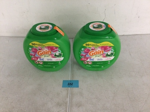Set of 2 Gain Flings - Lot 592