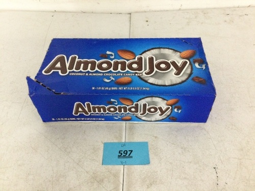 Box of Almond Joy - Lot 597
