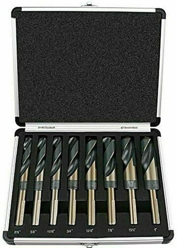 8Pcs Silver And Deming Drill Bit Set - Lot 648