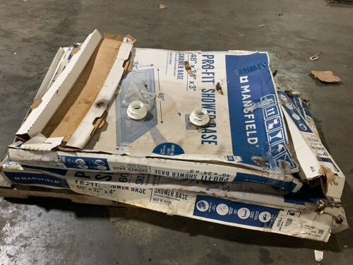 Lot of (2) Mansfield Pro-Fit Shower Base  - Lot 356