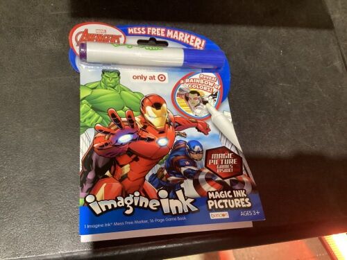 Case of (24) Avengers Imagine Ink Activity Book  - Lot 627